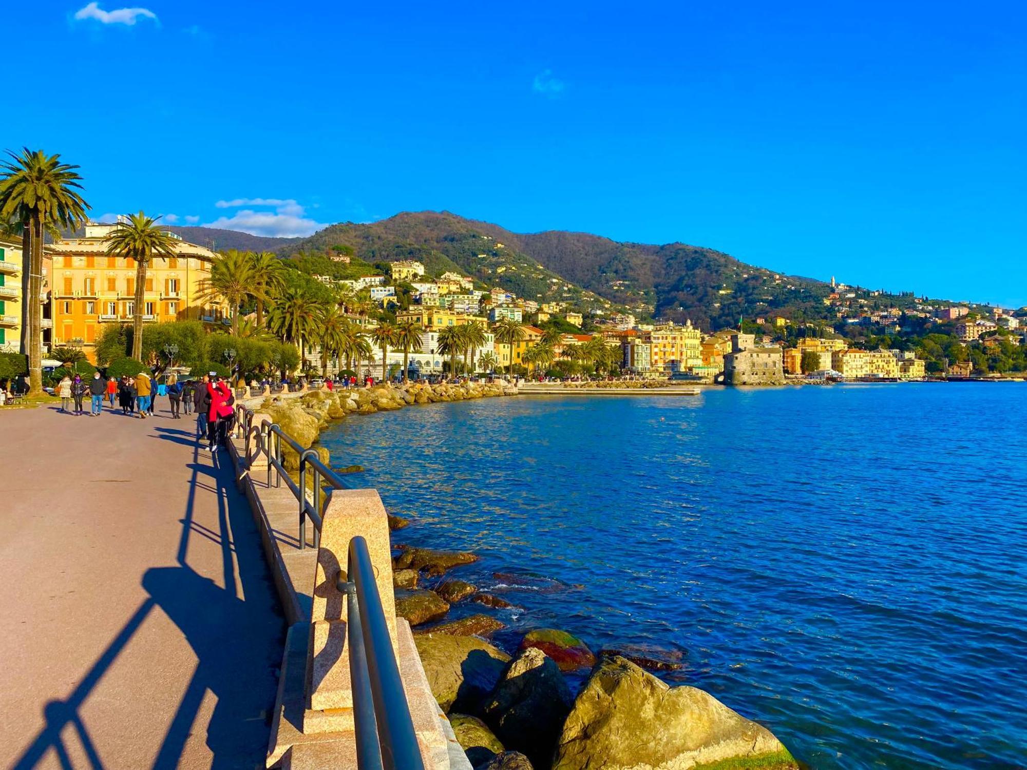 Casa Genovese, Splendido Appartamento In Centro A Rapallo Ngoại thất bức ảnh
